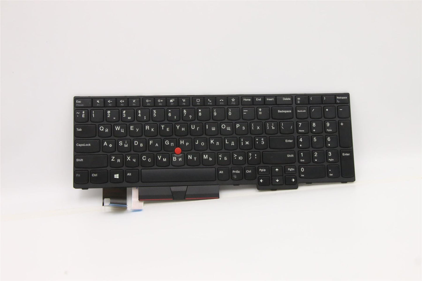 Lenovo ThinkPad T15 Gen 2 P15s Gen 2 Keyboard Ukrainian Black 5N20Z29429