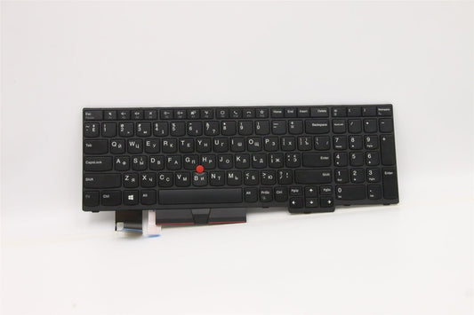 Lenovo ThinkPad T15 Gen 2 P15s Gen 2 Keyboard Ukrainian Black 5N20Z29429