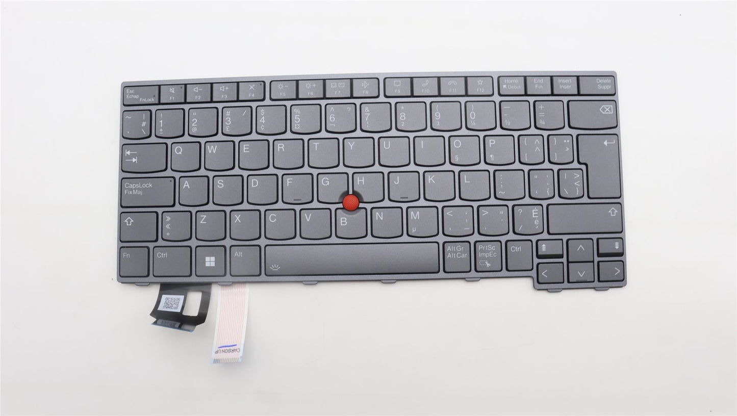 Lenovo NB_KYB CS22 FL TOP,GR-BL,LTN,FRA/ENG 5N21D68378