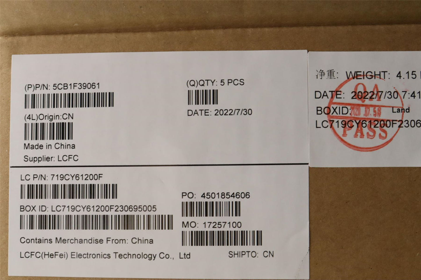 Lenovo 5 15IAH7H Palmrest Cover Touchpad Keyboard Turkish Storm Grey 5CB1F39061