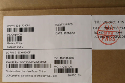 Lenovo 5 15IAH7H Palmrest Cover Touchpad Keyboard Turkish Storm Grey 5CB1F39061