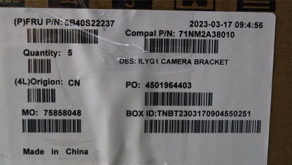 Lenovo Camera bracket C 82Y3 5B40S22237