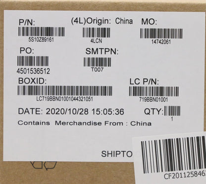 Lenovo ThinkPad E15 2 Screw Screws Kit 5S10Z89161