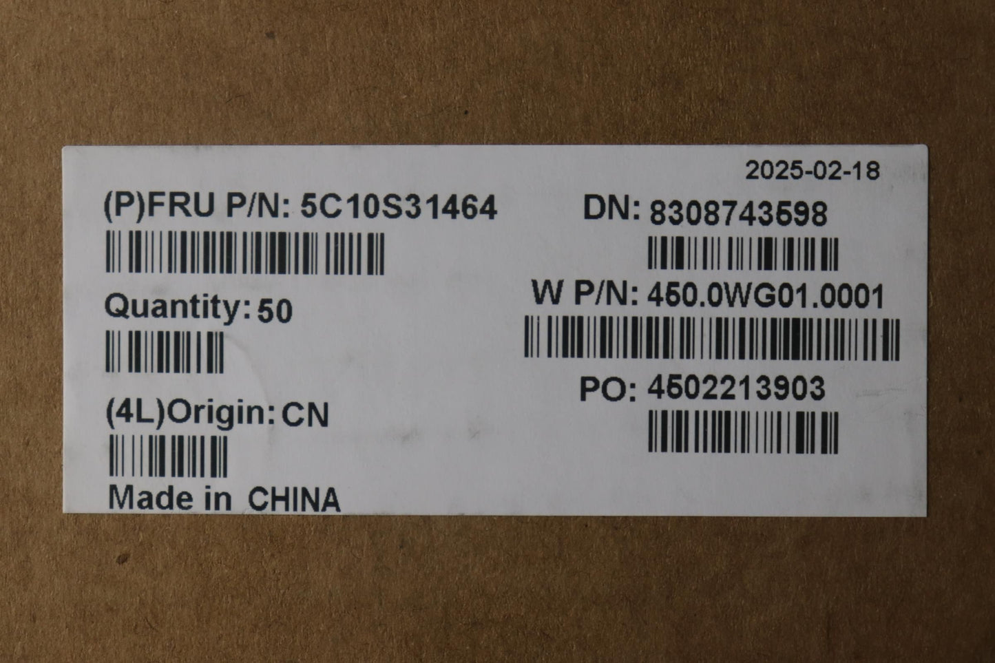 Lenovo Touch W 21SQ Cable 5C10S31464