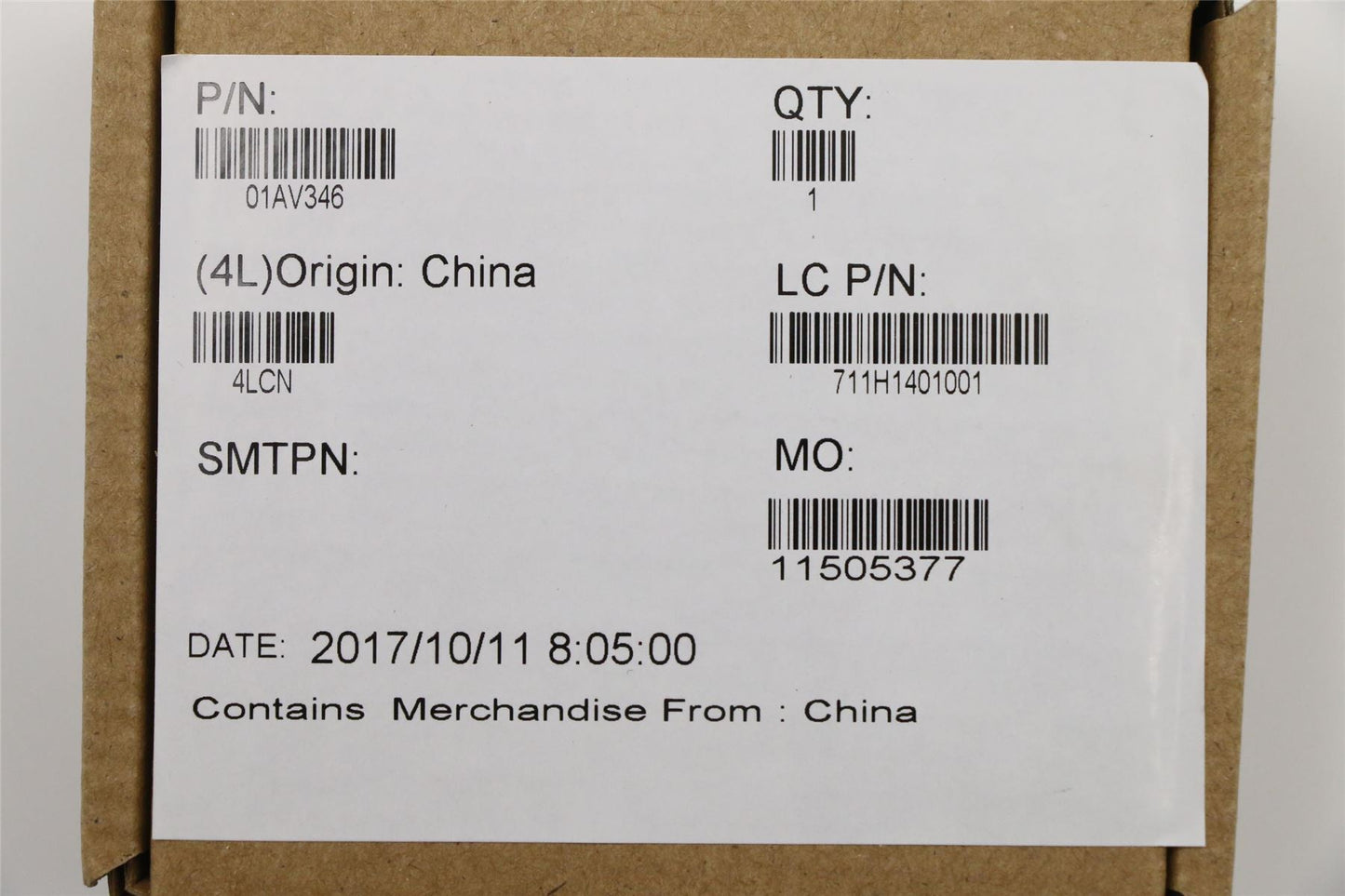 Lenovo 01AV346 DC-in BRKT