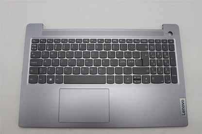 Lenovo IdeaPad 3 15AMN8 Palmrest Cover Touchpad Keyboard Nordic 5CB1L28233
