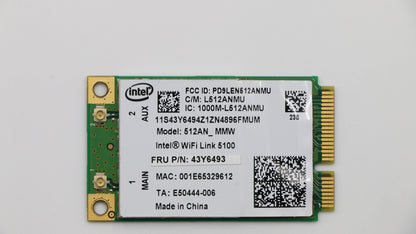 Lenovo FRU 5100 WiFi WLAN Board 43Y6493