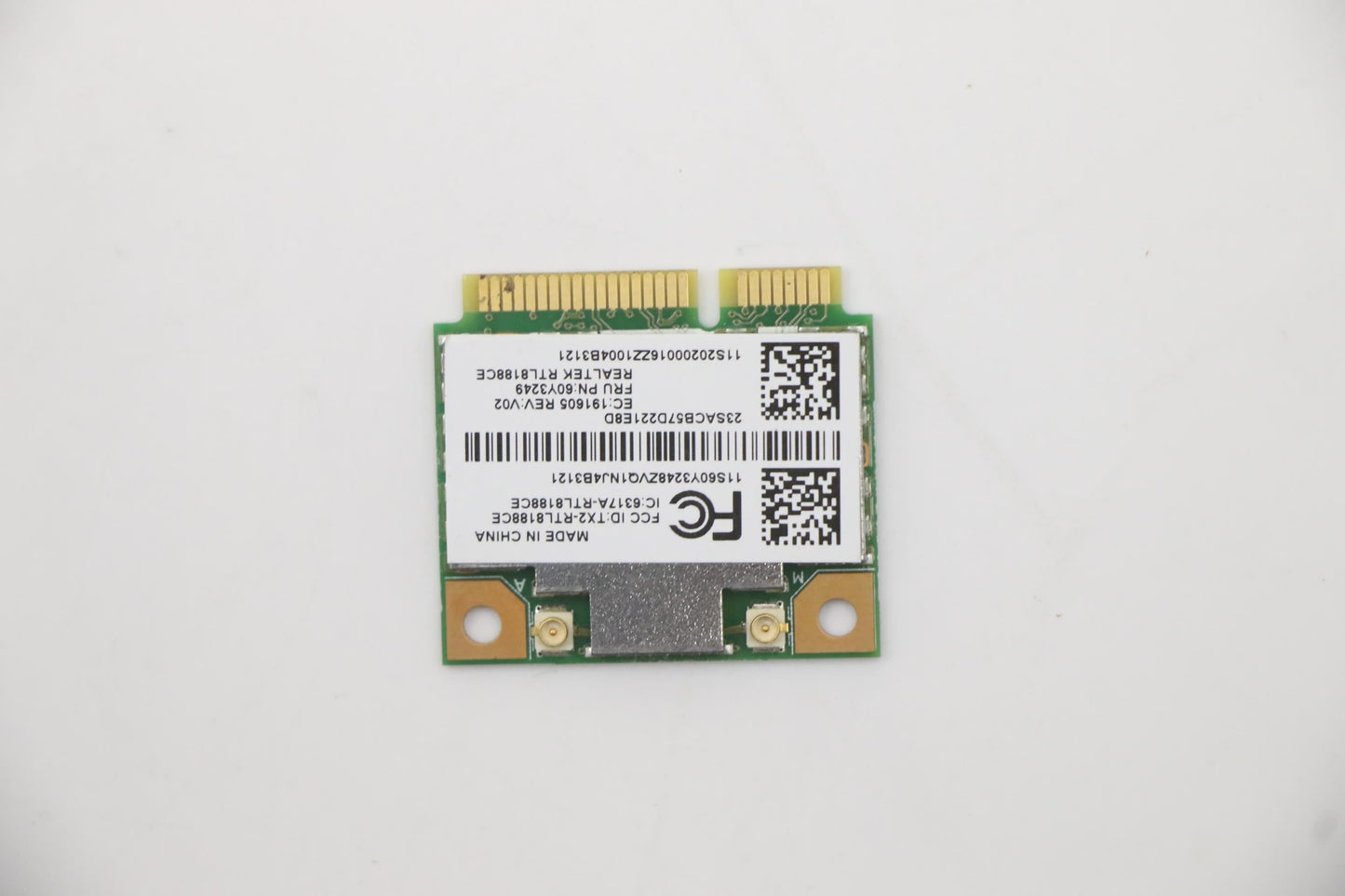 Lenovo TP LTN b/g/n 1x1 WLAN(60Y3248) WiFi WLAN LTE x1 Realtek LiteOn Board 20200016