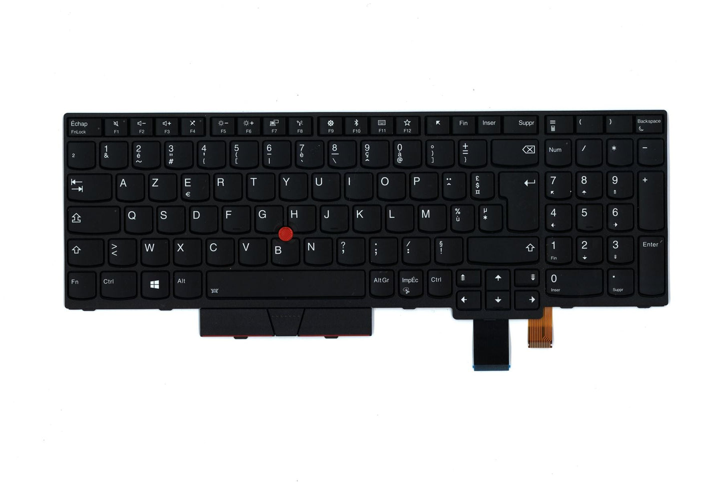 Lenovo ThinkPad T570 P51s Keyboard French Black Backlit 01ER552