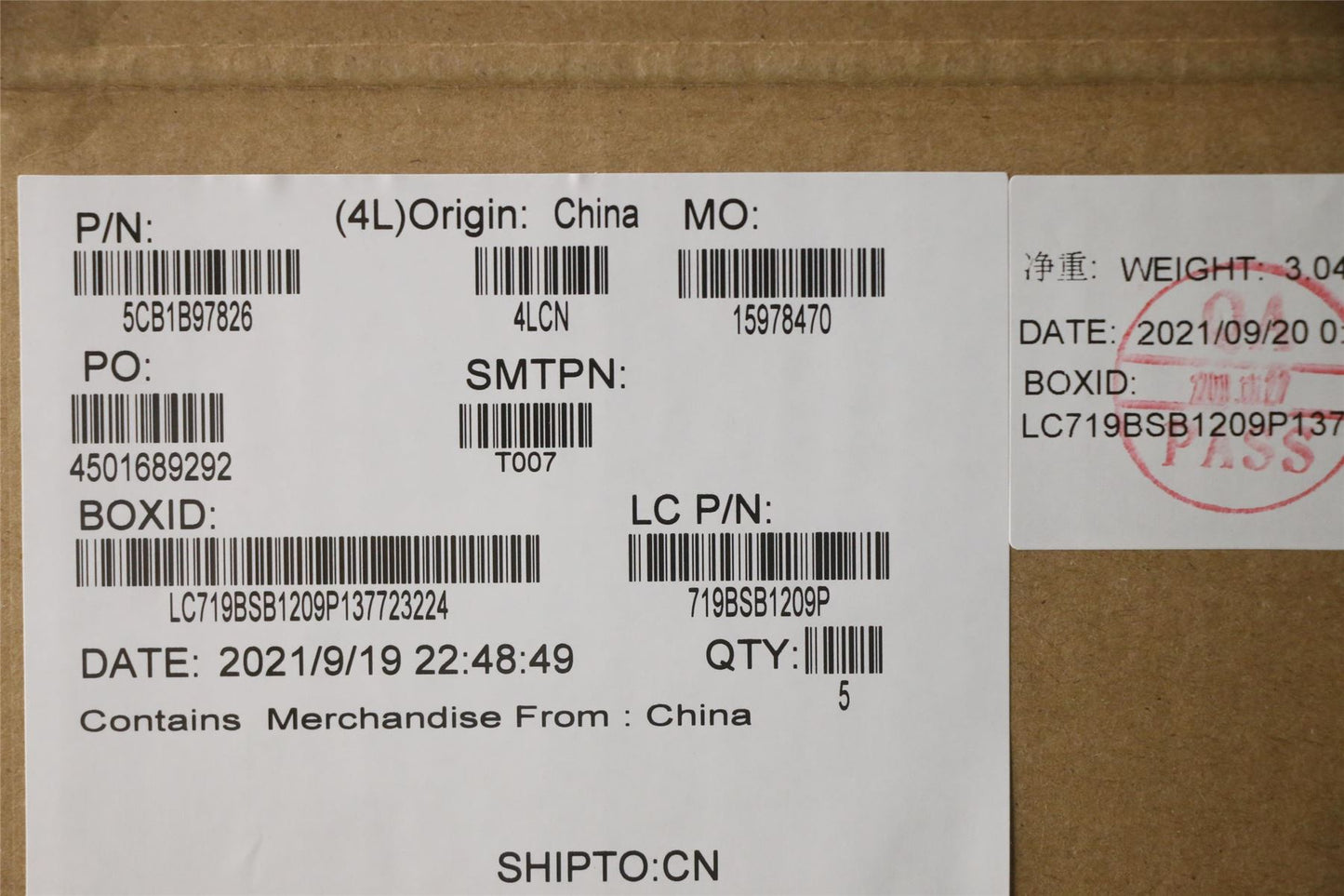 Lenovo Upper Case ASM_SPA L82H7 AG FPNBLD 5CB1B97826