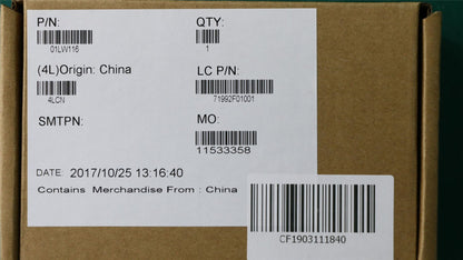 Lenovo Windu AMD FRU Label kit 01LW116