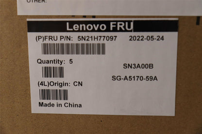 Lenovo ThinkPad L13 4 Keyboard Czech Black Backlit 5N21H77097
