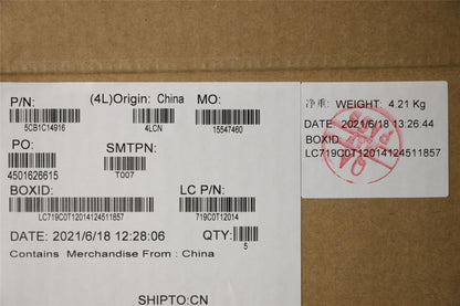 Lenovo Legion 5 Pro-16ACH6H Keyboard Palmrest Top Cover US White 5CB1C14916