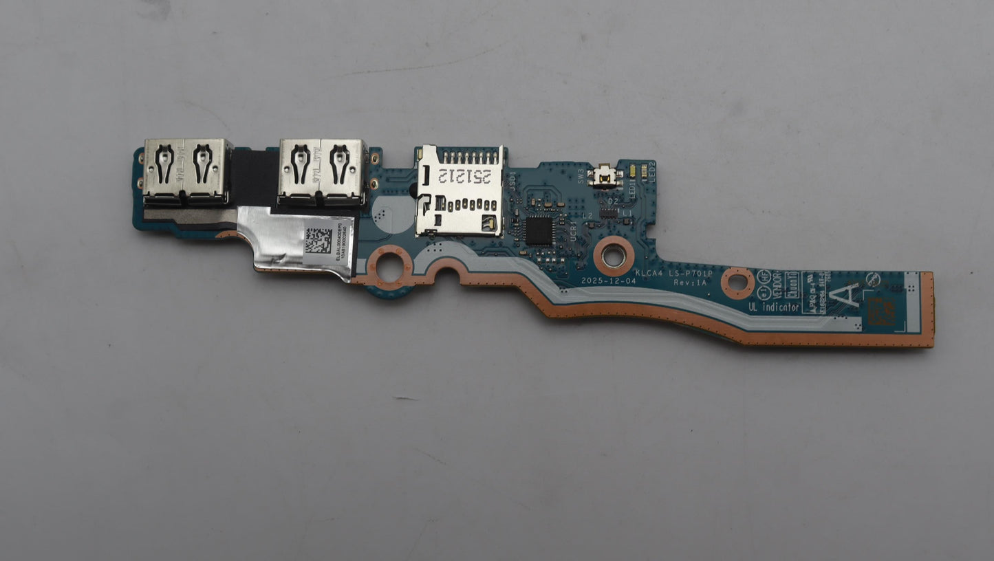 Lenovo CARDPOP C 83UH I/O Board 5C50S25998