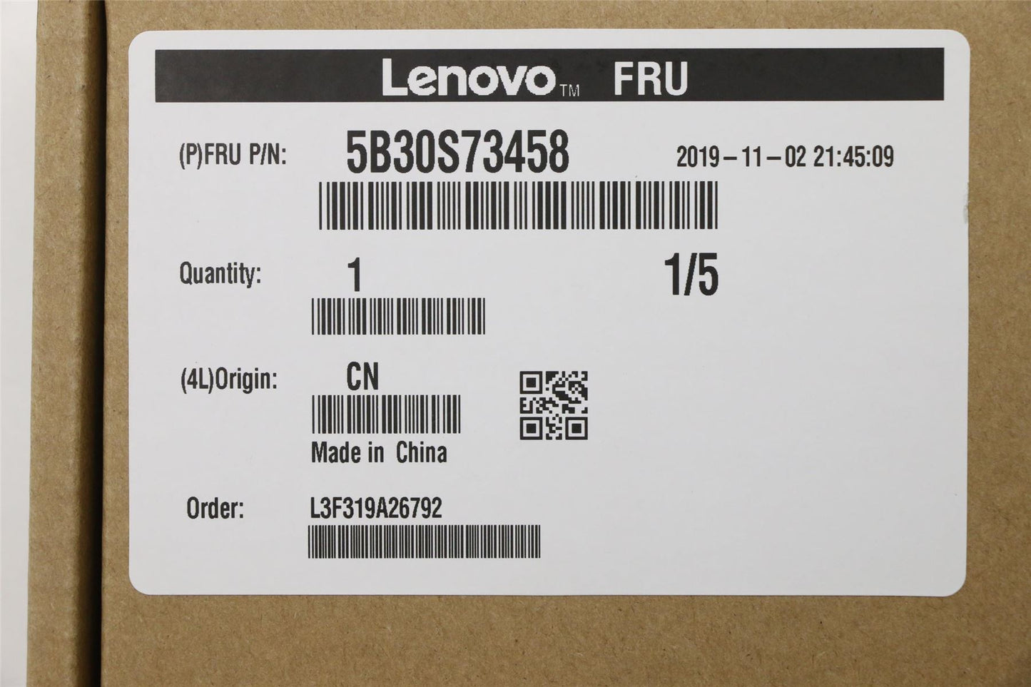Lenovo ThinkPad X395 Bezel Trim Frame Sheet Cover Black 5B30S73458