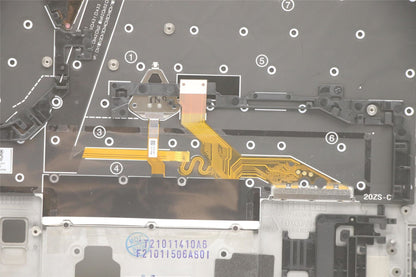 Lenovo ThinkPad X1 Gen 1 Keyboard Palmrest Top Cover Bulgarian Black 5M11B38385