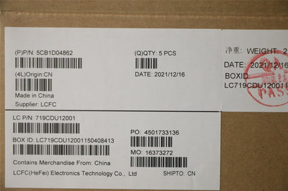 Lenovo Upper Case ASM_TUR_L 82BA OB 5CB1D04862
