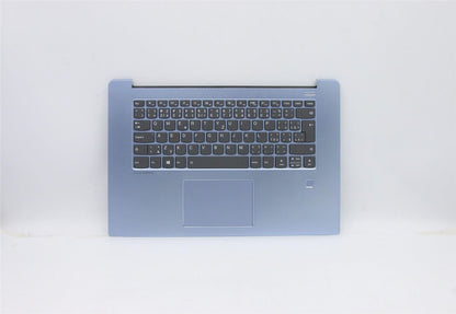 Lenovo IdeaPad 530S-15IKB Keyboard Palmrest Top Cover Czech Blue 5CB0R12606