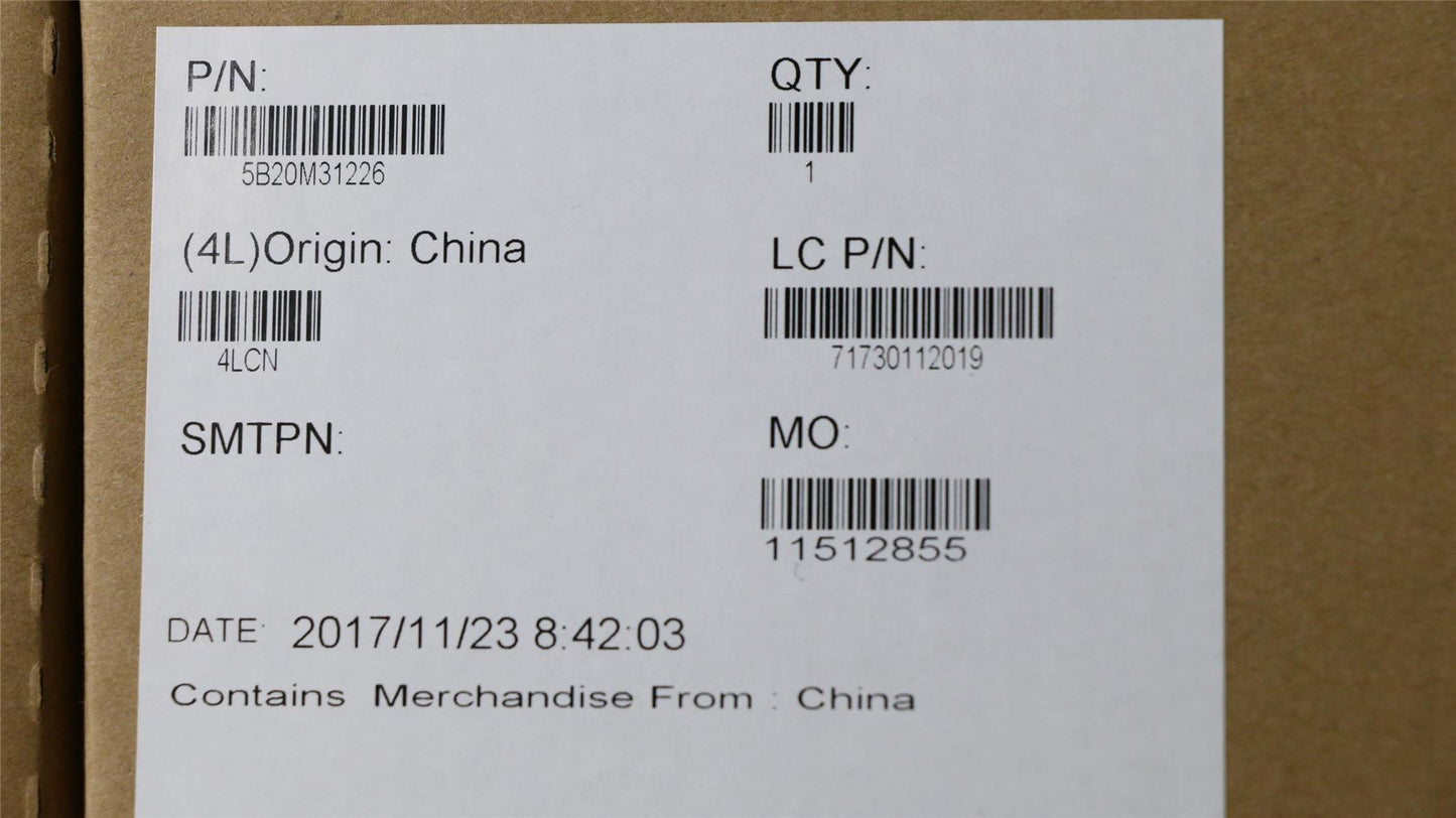 Lenovo 5B20M31226 MBL80SV I57200U 4GL BL WIN RTC