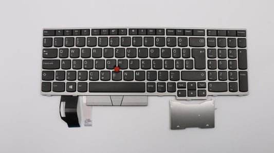 Lenovo ThinkPad E580 E590 Keyboard Hungarian Silver 01YN635
