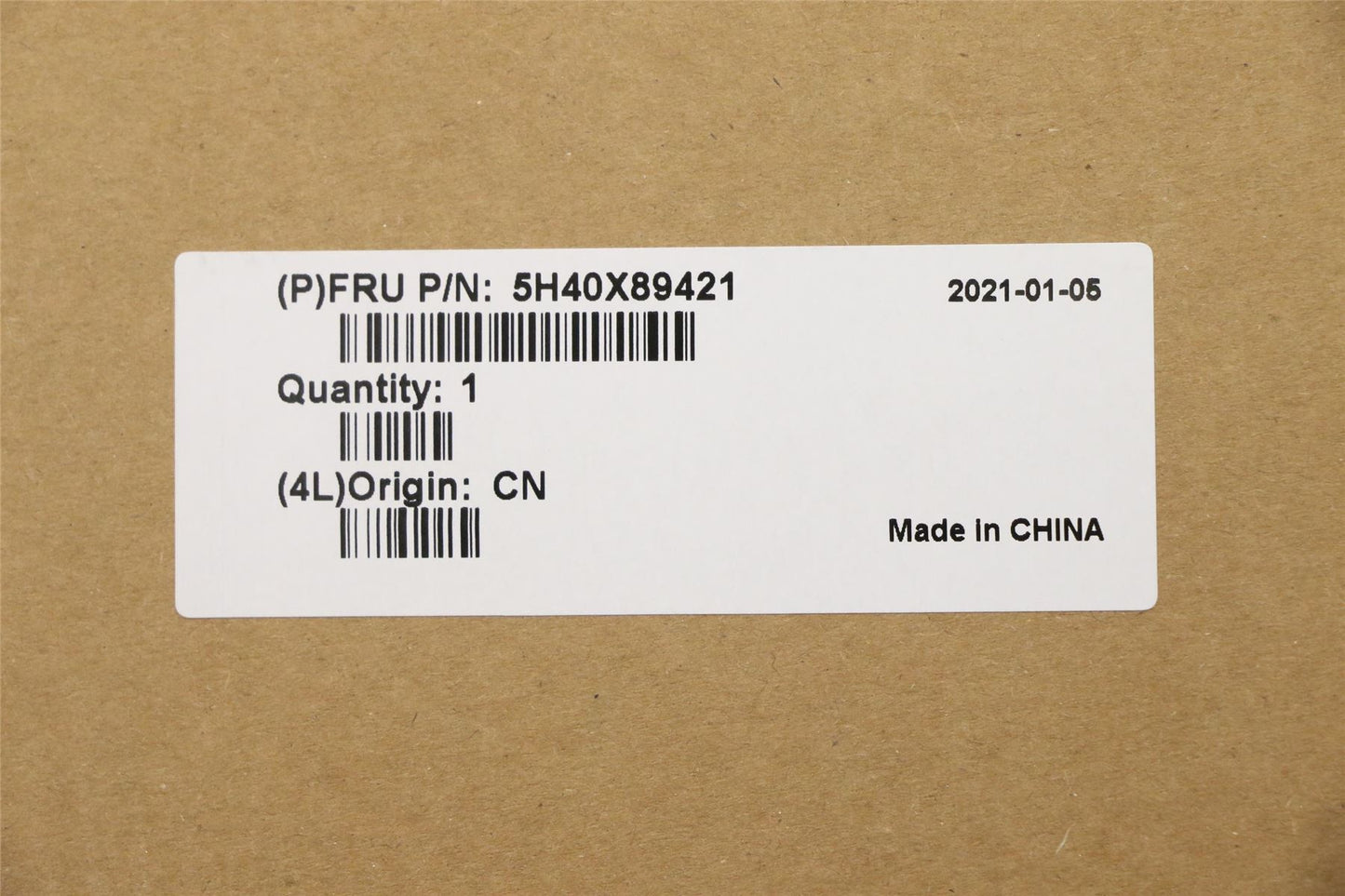 Lenovo 5H40X89421 HEATSINK FRU HL4A0_UMA_THM_ASSY_AVC