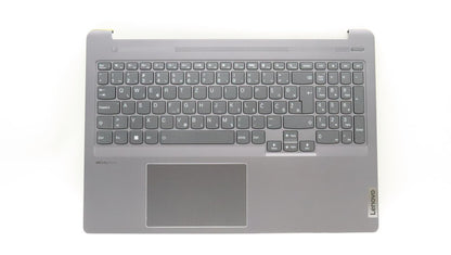 Lenovo Pro 5 Pro 16ARH7 Keyboard Palmrest Top Cover Slovenian Grey 5CB1J08836