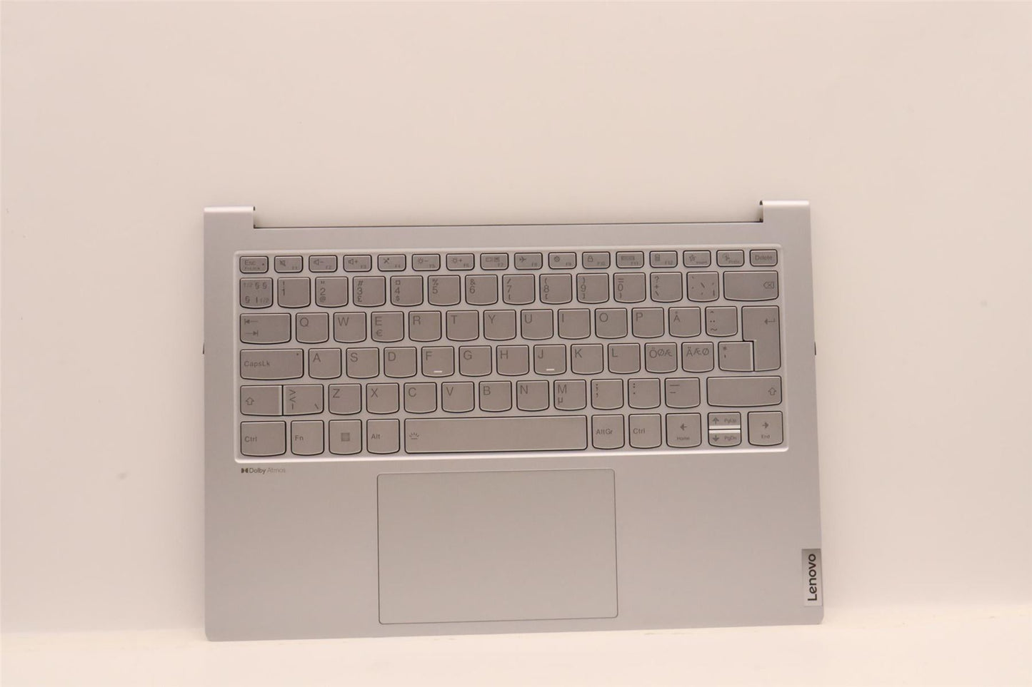 Lenovo Yoga 7 14IAH7 Palmrest Cover Touchpad Keyboard Nordic 5CB1J23606