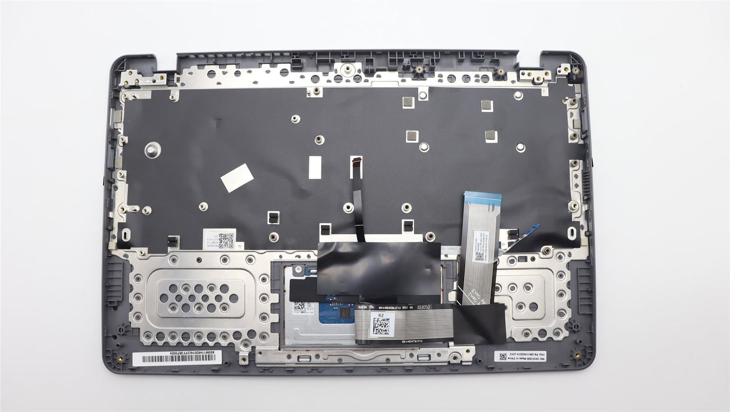 Lenovo 14e Gen3 IP 3 14IAN8 Keyboard Palmrest Top Cover Nordic Black 5M11H62074