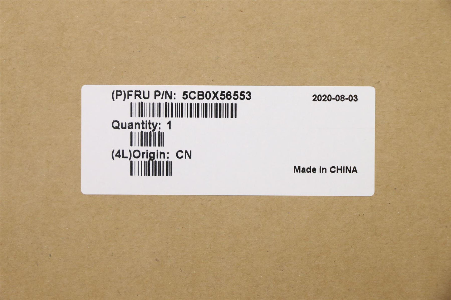 Lenovo Lower Case L 81WA RED DIS SP 5CB0X56553