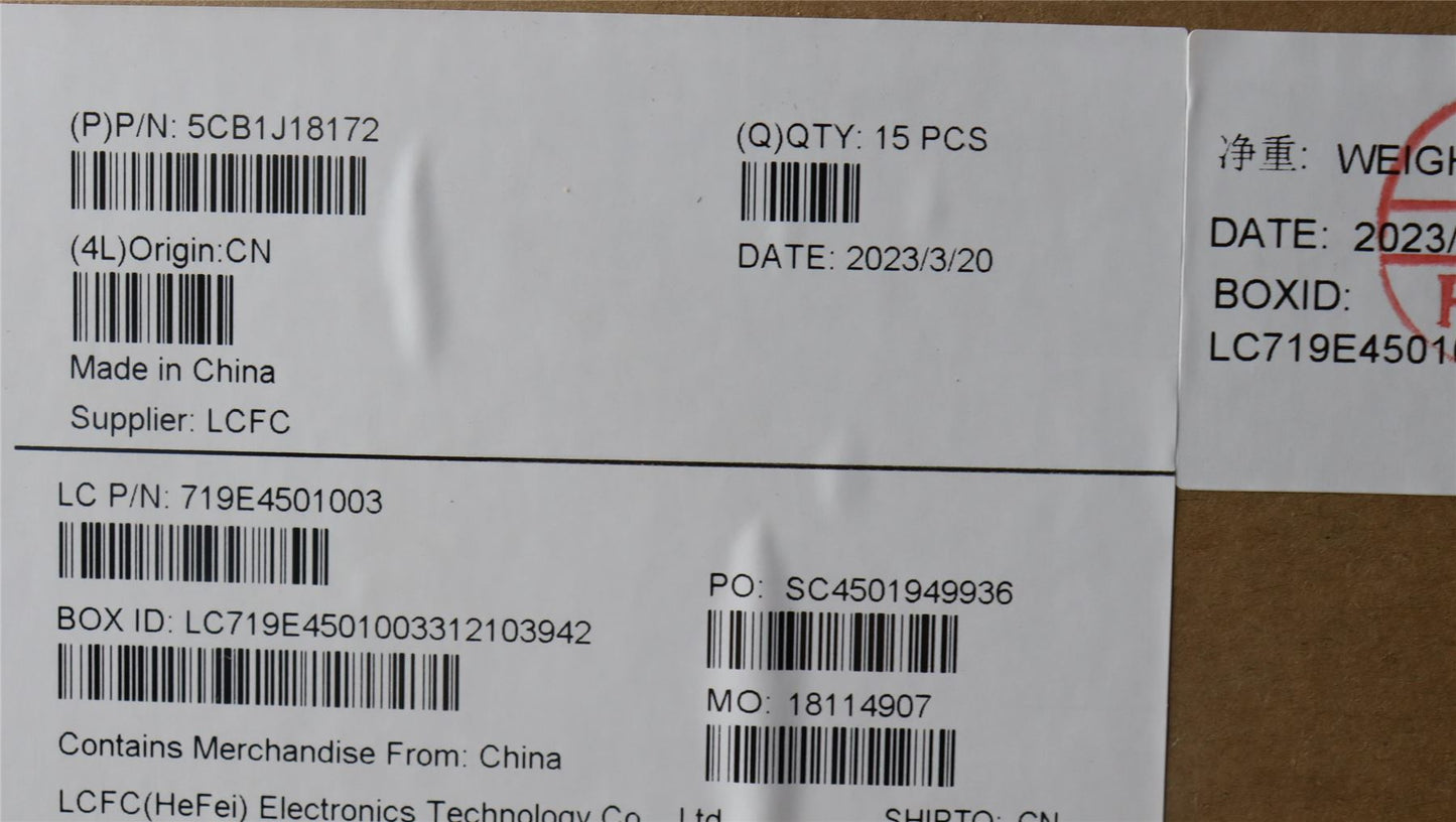 Lenovo ThinkPad X1 11th Gen Bottom Base Lower Chassis Cover Black 5CB1J18172
