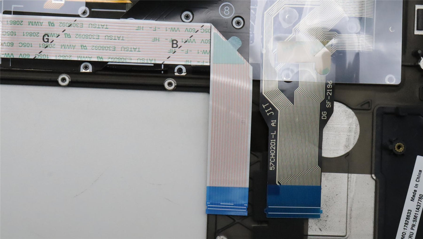 Lenovo MECH_ASM KBDW/C TUR BKLT(CHY)WW UK BK 5M11A37760