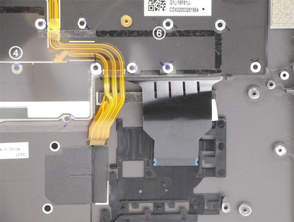 Lenovo ThinkPad X1 5th Gen Keyboard Palmrest Top Cover Greek US 5M10Z37094