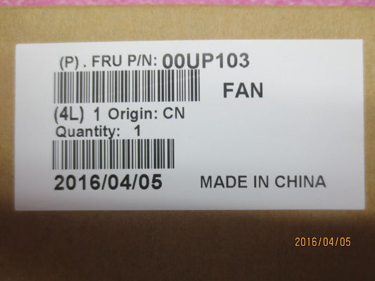 Lenovo Dis, w/fan, Cooling AVC With Discrete Graphics AMD Fan 00UP103