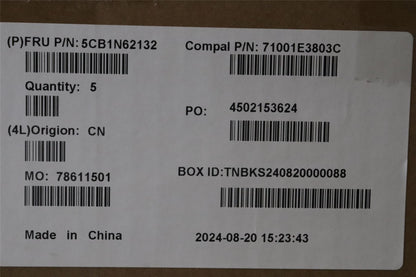 Lenovo UpperCaseASM_UKE C 83FD WH RGB 5CB1N62132