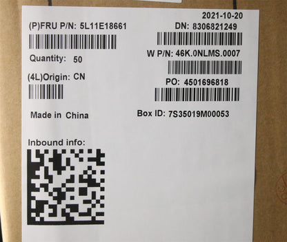 Lenovo LABEL GEO LABEL KIT,CH1 5L11E18661