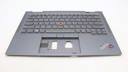 Lenovo Yoga X1 6th Keyboard Palmrest Top Cover Korean Grey 5M11C41015
