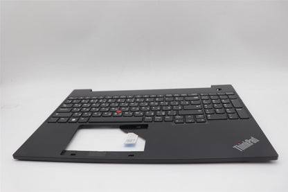 Lenovo ThinkPad E16 Gen 1 Keyboard Palmrest Top Cover Russian Black 5M11L65005
