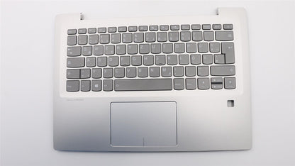 Lenovo IdeaPad 520S-14IKB Keyboard Palmrest Top Cover Greek Silver 5CB0N78681