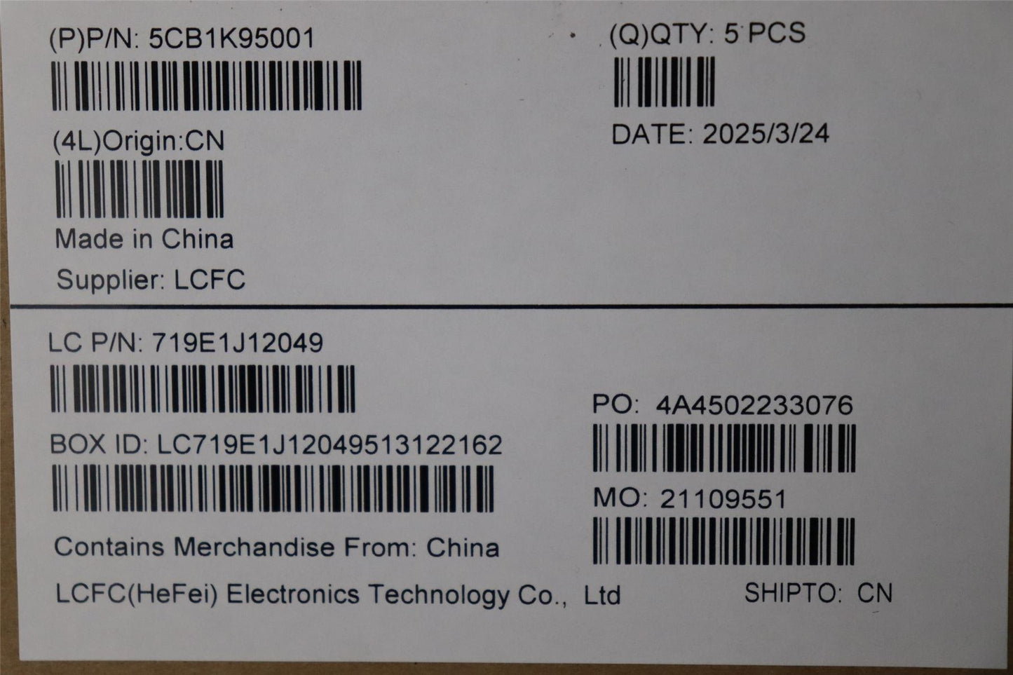 Lenovo IdeaPad 3 15IAN8 Palmrest Cover Touchpad Keyboard Artic Grey 5CB1K95001