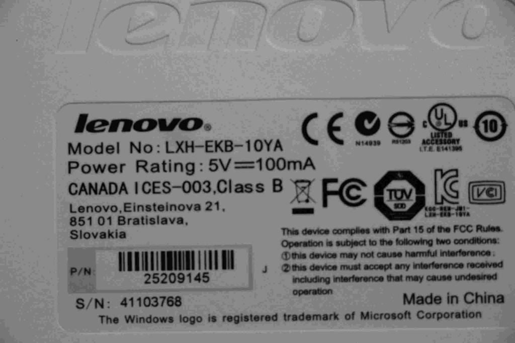 Lenovo S40-40 S20-00 C50-30 C20-30 C20-05 C40-30 C40-05 Keyboard US 04X0277