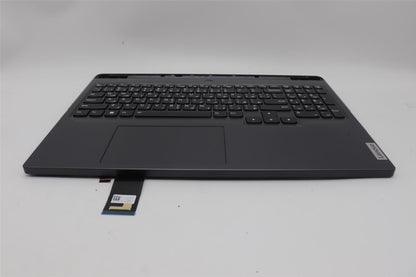 Lenovo Legion 5 16ARX8 Palmrest Cover Touchpad Keyboard Arabic 5CB1L54607