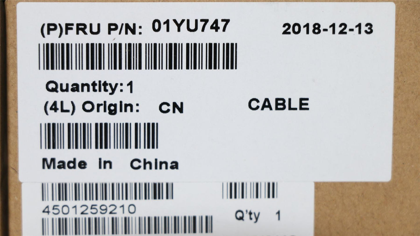 Lenovo ThinkPad P1 Gen 1 X1 1st Gen Cable Lcd Screen Display LED 01YU747