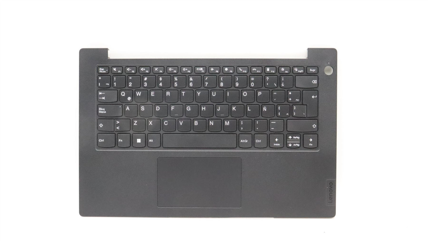 Lenovo K14 Keyboard Palmrest Top Cover Latin Spanish Grey 5M11F26610