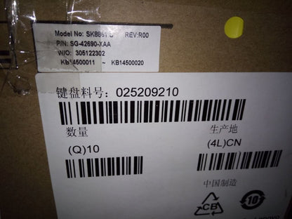 Lenovo Liteon SK-8861(RU) 2.4G KB-Silver8 Russian Keyboard 25209210