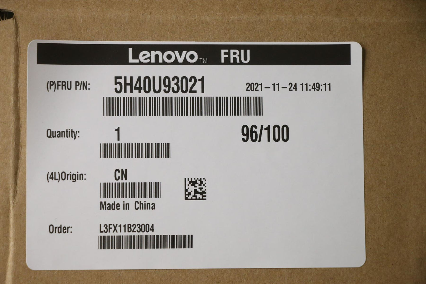 Lenovo Tiny7 65W AVC ILM cooler 5H40U93021