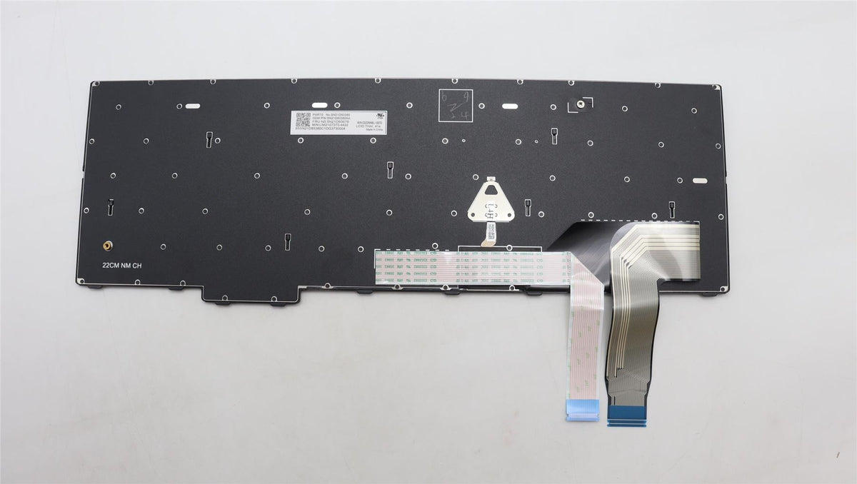 Lenovo NB_KYB CS22 NM TOP,BK-NBL,CHY,THAI Keyboard 5N21D93678