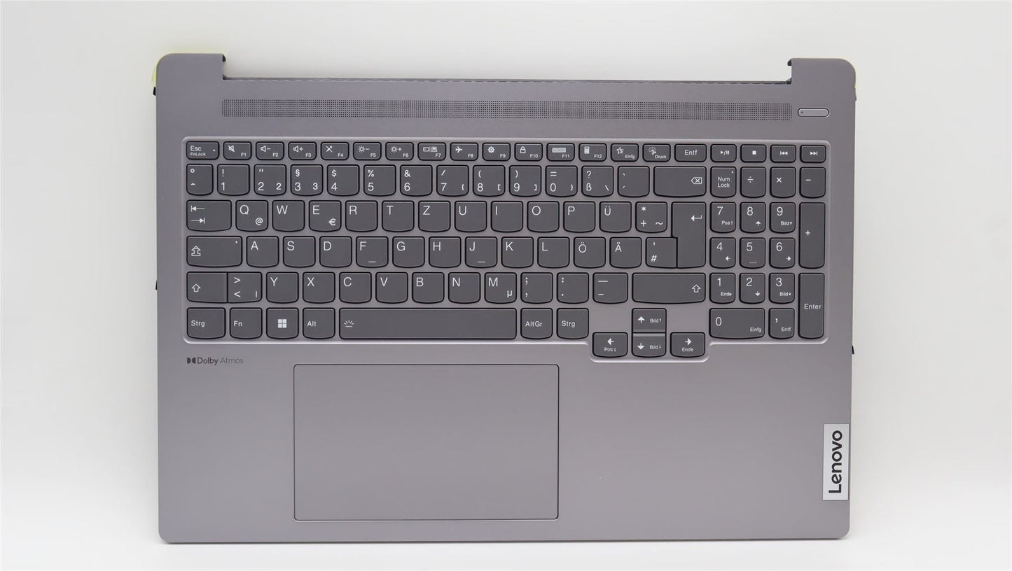 Lenovo IdeaPad 5 16ARP8 Palmrest Cover Touchpad Keyboard German 5CB1K98176