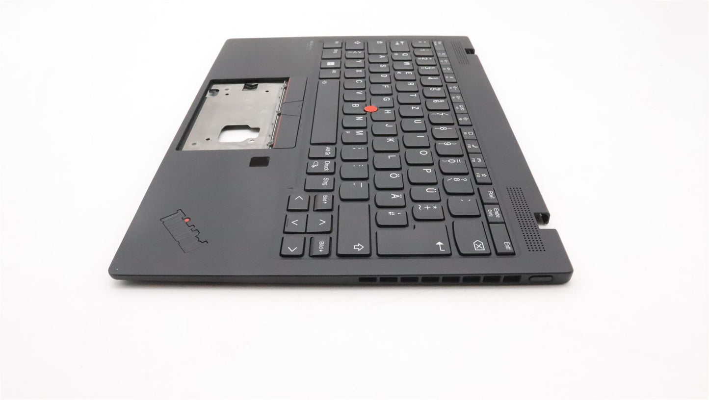 Lenovo Nano X1 2 Keyboard Palmrest Top Cover German Black 5M11H41808