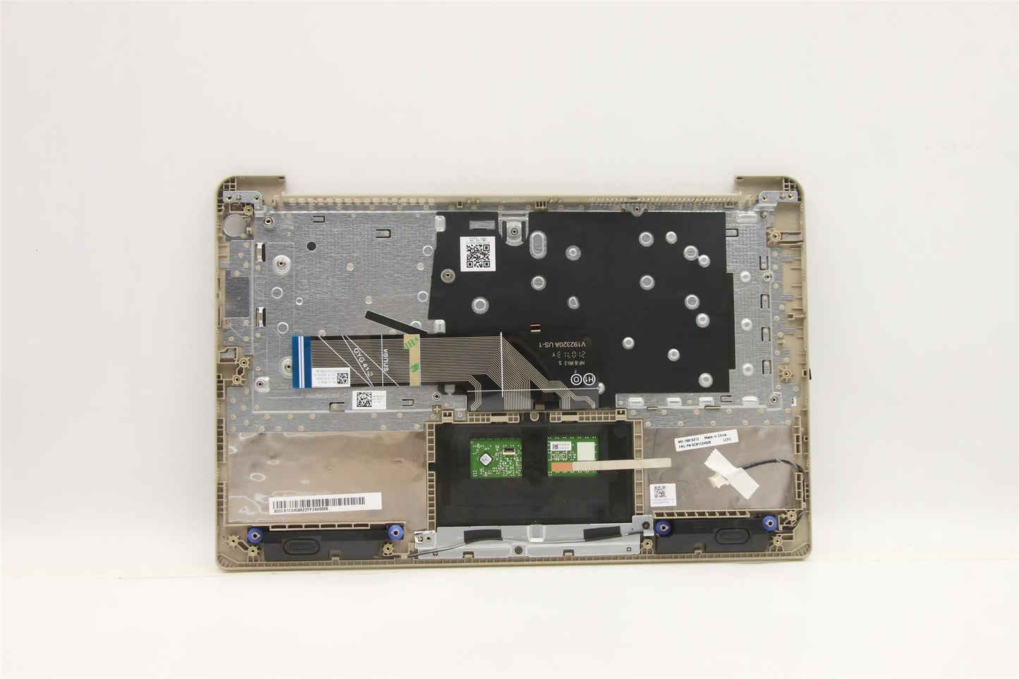 Lenovo IdeaPad 3-14ALC6 Keyboard Palmrest Top Cover US Gold Backlit 5CB1C04506