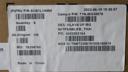 Lenovo UpperASM_THAI C21JE MGNBL 5CB1L14494